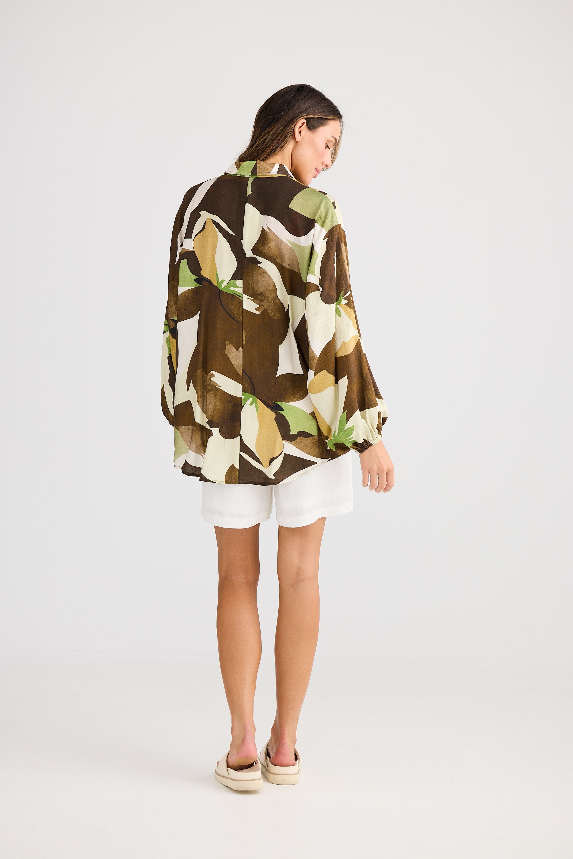 Cliffside Shirt - Jungle Print
